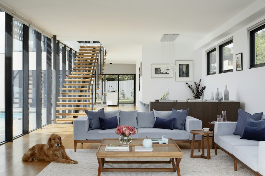 Comfortable furnished living space